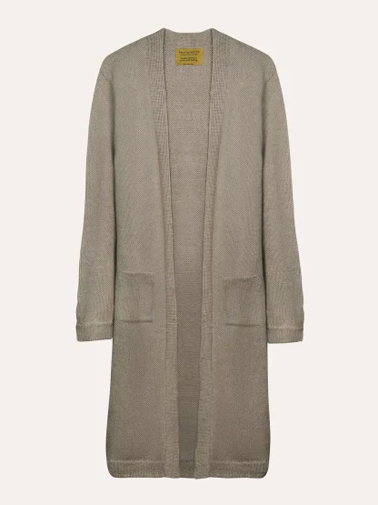 The Shaker Long Cardigan